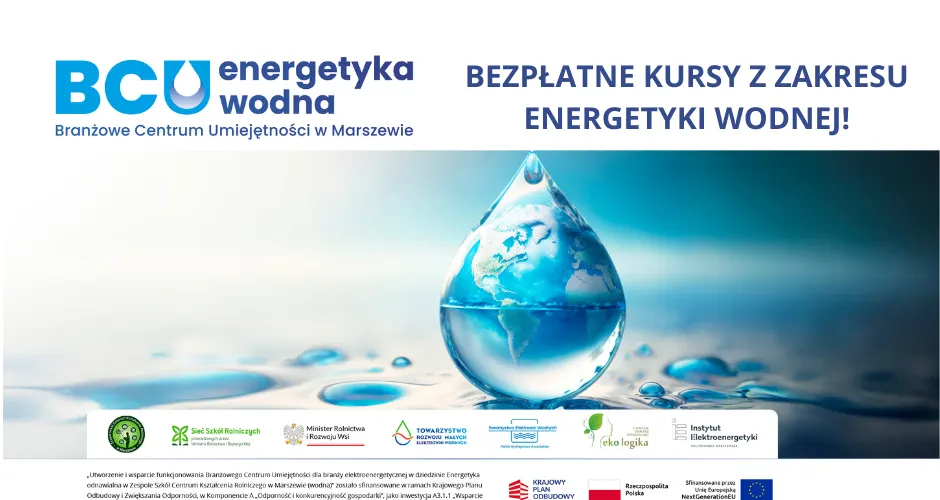 Bezpłatne szkolenia z zakresu energetyki wodnej!