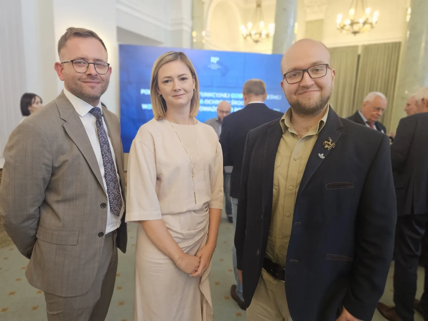 Uczestnicy konferencji reprezentujący środowisko leśne