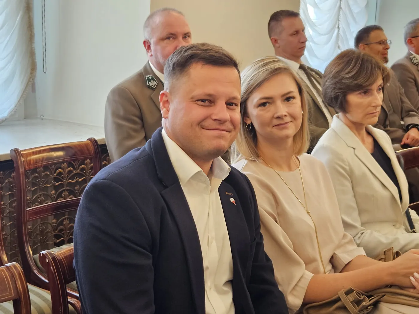 Przedstawiciele Stowarzyszenia na widowni konferencji